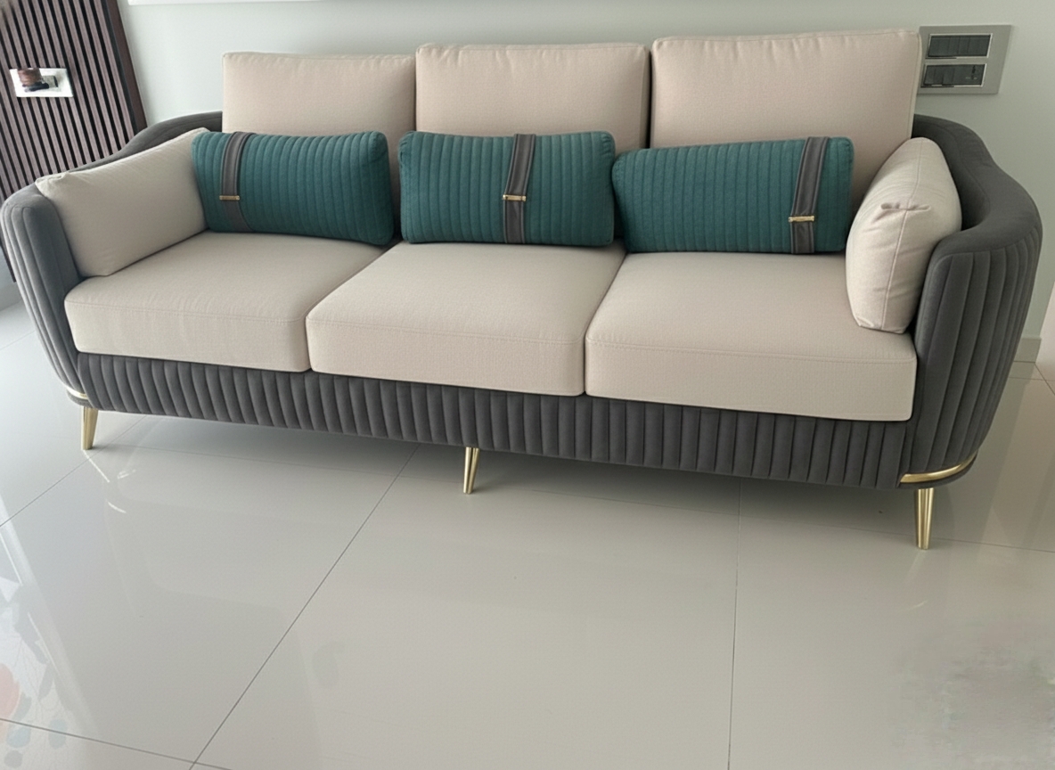 Velora Duo-Tone Sofa - Image 4