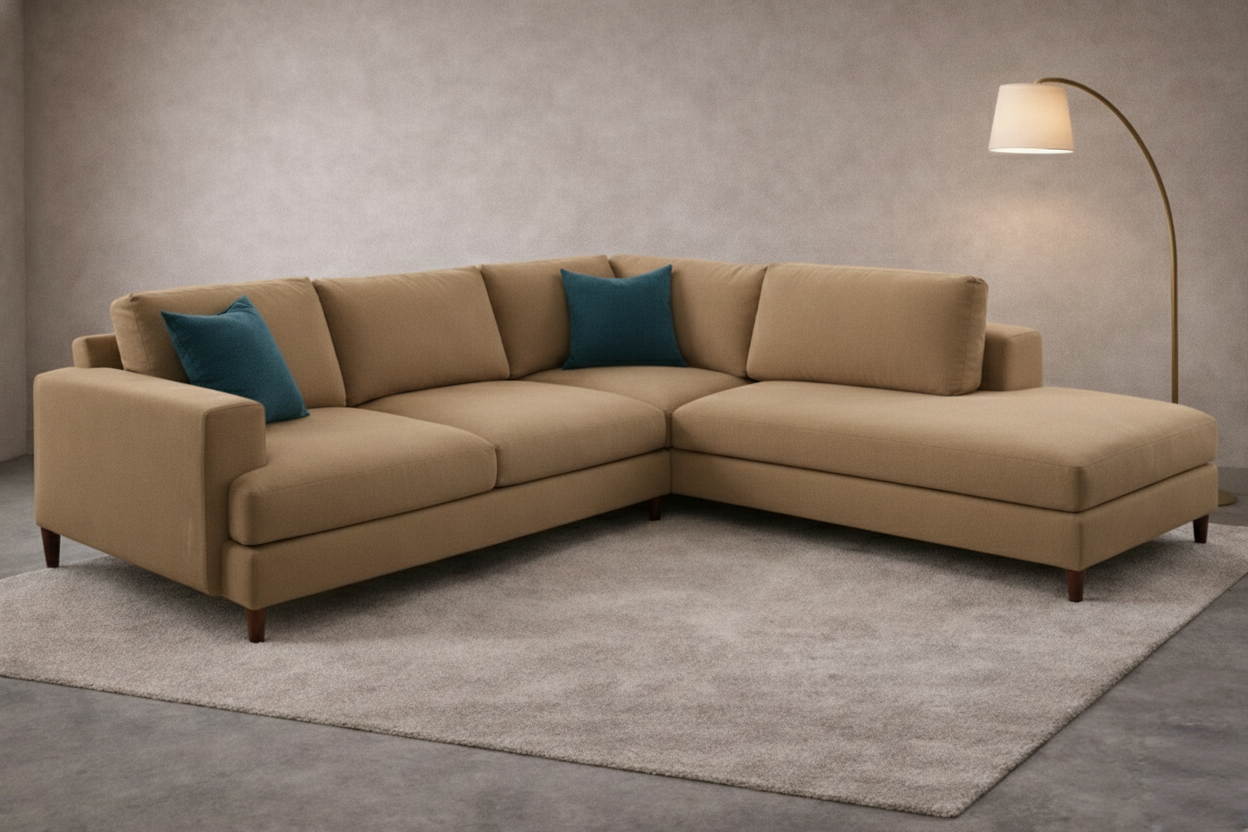 Lysera Modern L-Section Sofa - Image 3