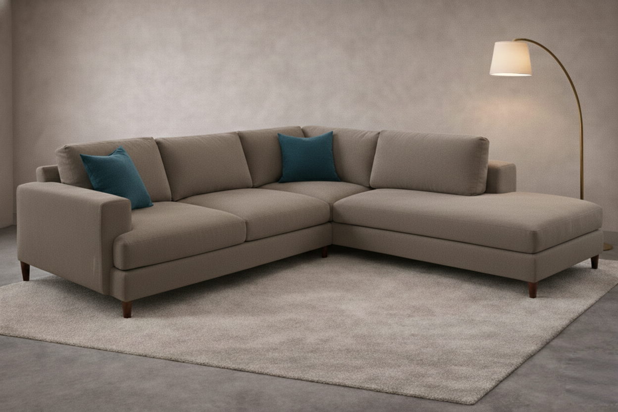 Lysera Modern L-Section Sofa - Image 5