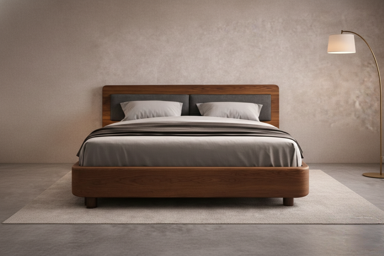 Arlo Radius Platform Bed