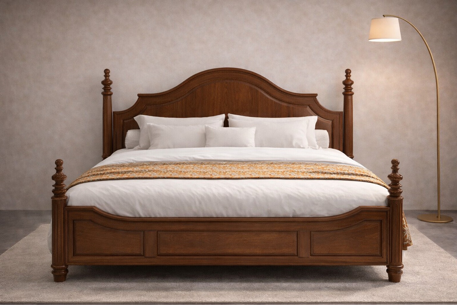 Estelle Classic Scalloped Bed